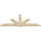 Ekena Millwork Kennewick Rough Sawn Timber Gable Bracket, Douglas Fir, 84"W x 35"H x 2"D x 6"F, 10/12 Pitch GBW084X35X0206KEN00RDF - alternate 2